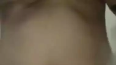 Sexy Indian Punjabi girl stripping nude on selfie cam