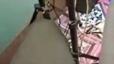 Cat eyes girls boobs show to lover on video call