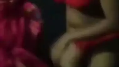 Cute sexy Bengali wife striptease show